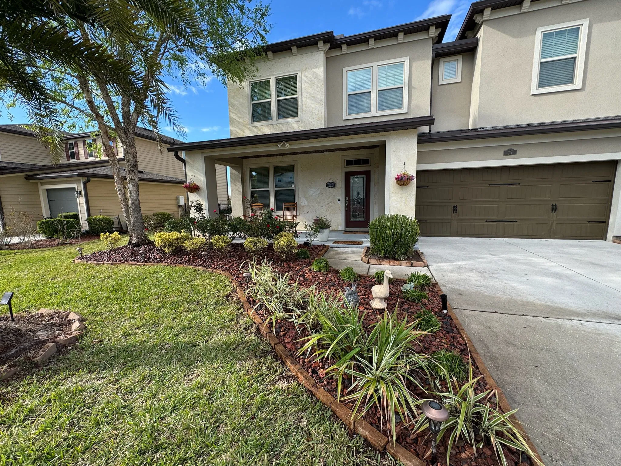 Complete front yard landscaping transformation